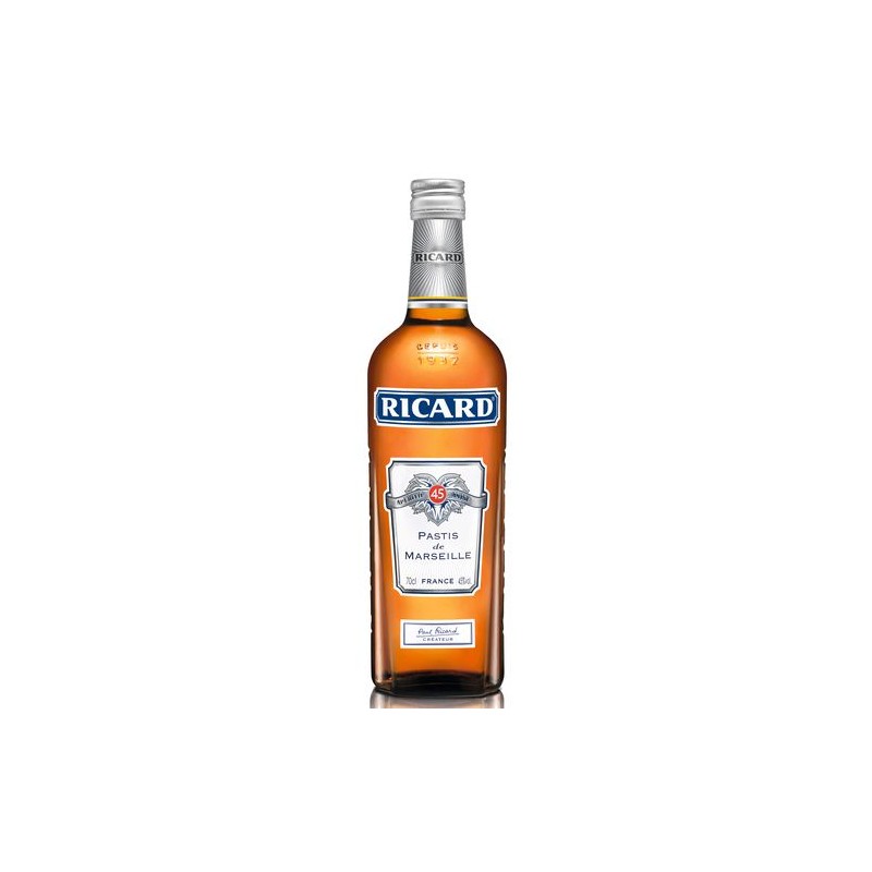 RICARD Apéritif anisé 45° - 70cl RICARD Apéritif anisé 45° - 70cl
