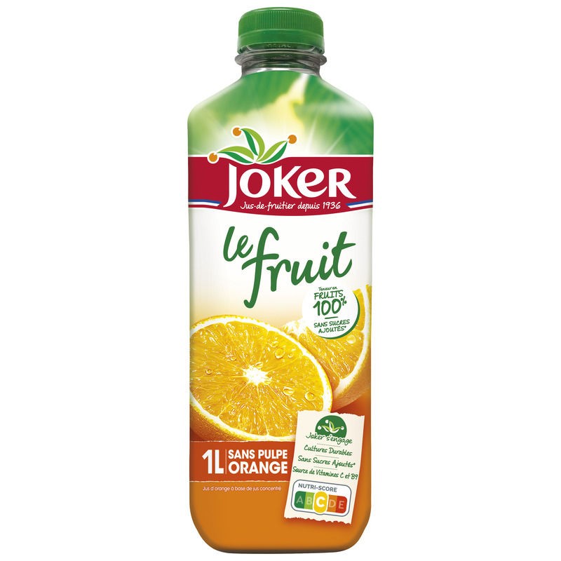 JOKER Le Fruit Orange 1L JOKER Le Fruit Orange 1L